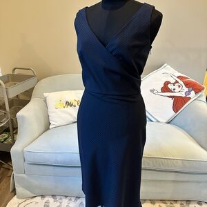 The Limited Deep Blue Midi Dress